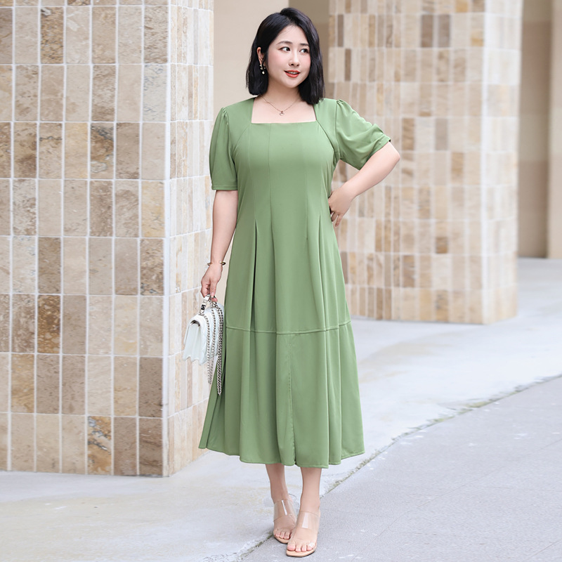 Plus size short sleeve midi dress best sale