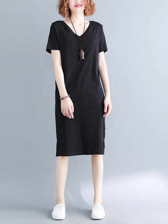 Criss cross t shirt cheap dress