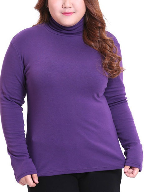 Red turtleneck clearance plus size