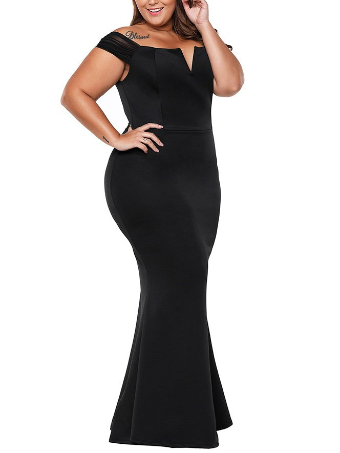 Black plus outlet size gowns