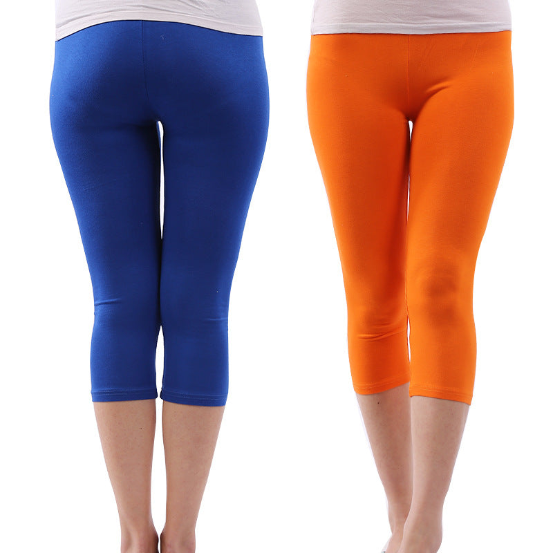 Plus Size Knit Capri Leggings (EXTRA BIG SIZE) – Pluspreorder