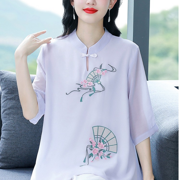 Plus Size A Line Qipao Blouse