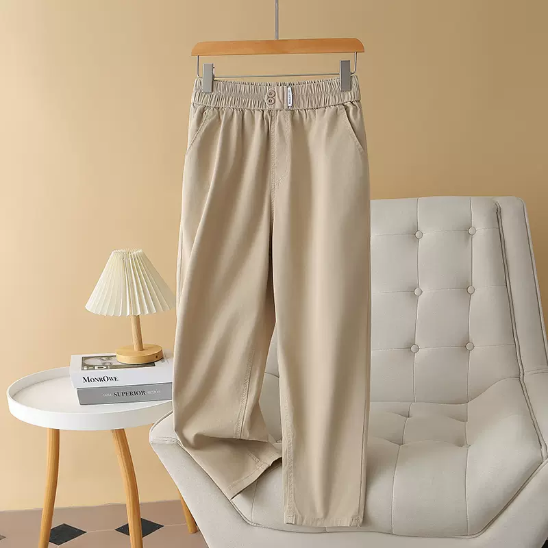 Plus Size Stretch Waistband Pants