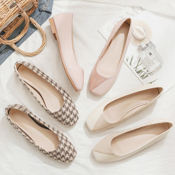 big size ballet flats