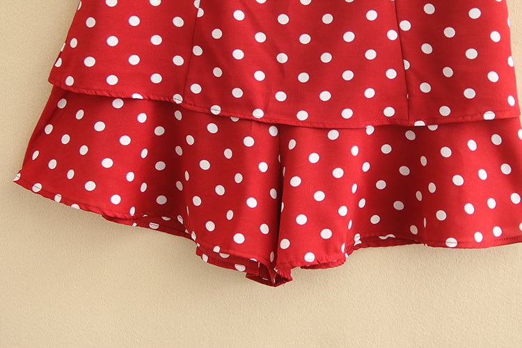 Red polka clearance dot shorts