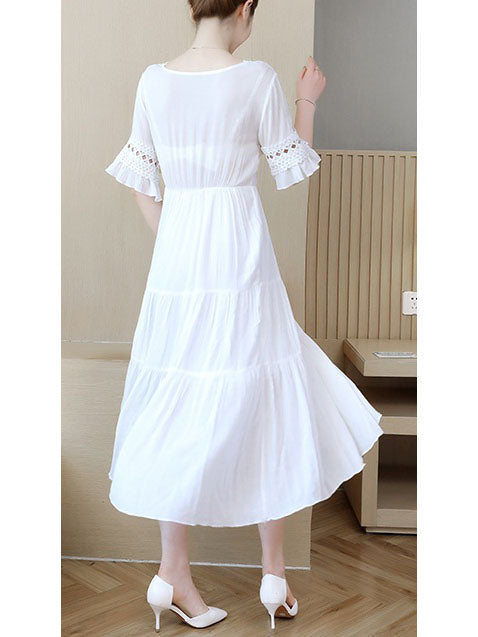 White cotton dresses for on sale summer