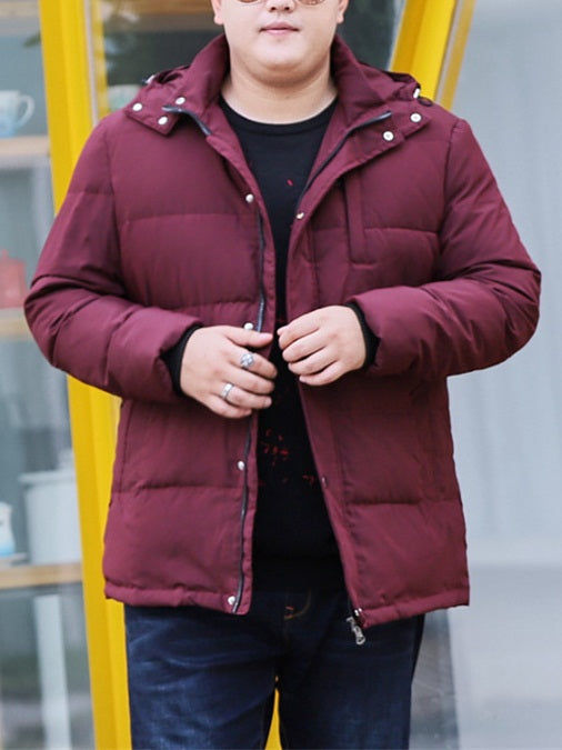 Maroon winter jacket on sale mens