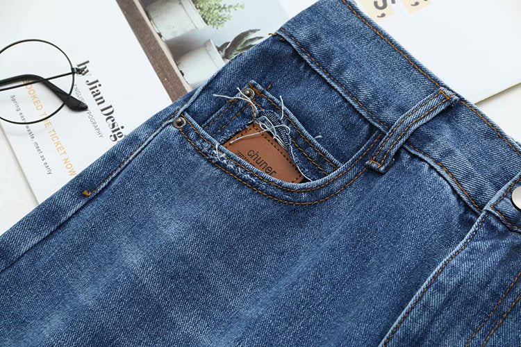 Jeans Womens Spring Plus Size Fashion Ripped