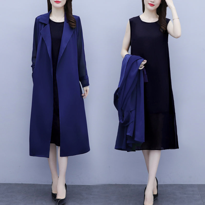 Overcoat for shop sleeveless dress