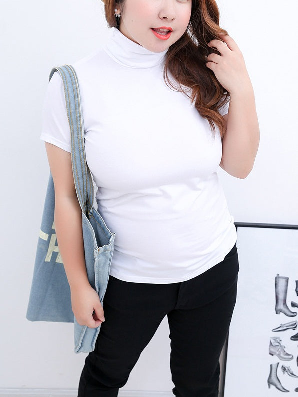 Plus size clearance turtleneck shirts