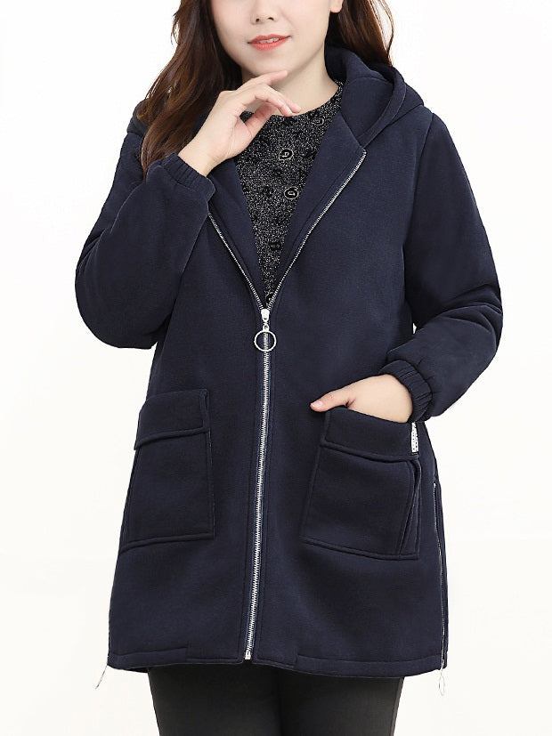 Extra thick cheap fleece jacket