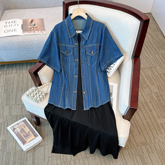 Medium size denim on sale jacket