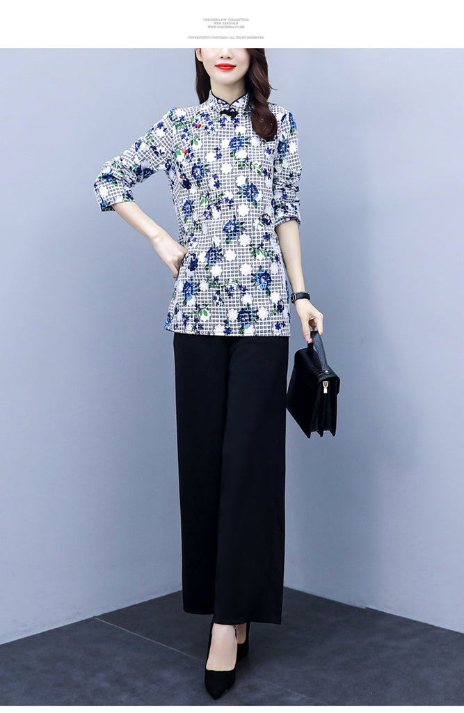 Cheongsam on sale with pants