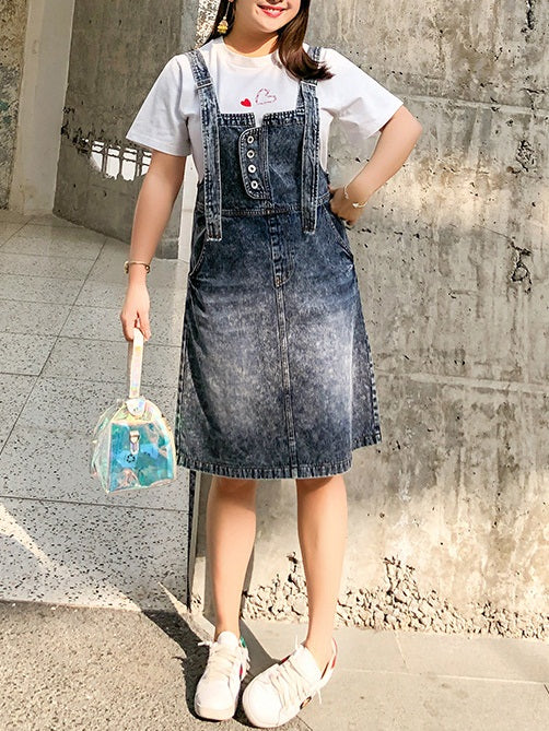 Dungaree hotsell skirt outfit