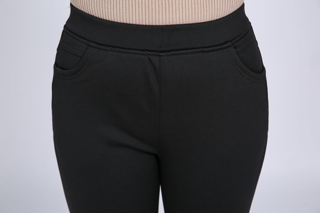Women's Winter Warm Fleece Lined Full Length Legging Thermal Pants Plus Size  | eBay