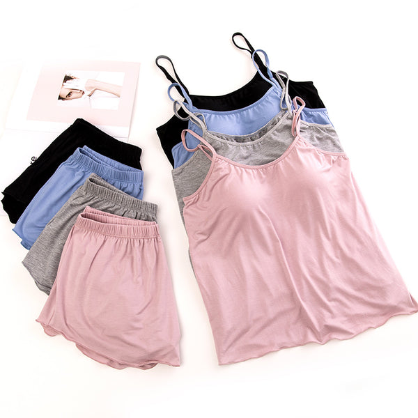 Qoo10 - Bra Dress/Tank Top/Bra Top/Padded Camisole/Yoga Wear/Plus  size/Sports  : Lingerie & Sleep