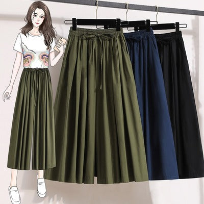 Plus Size Culotte Skorts