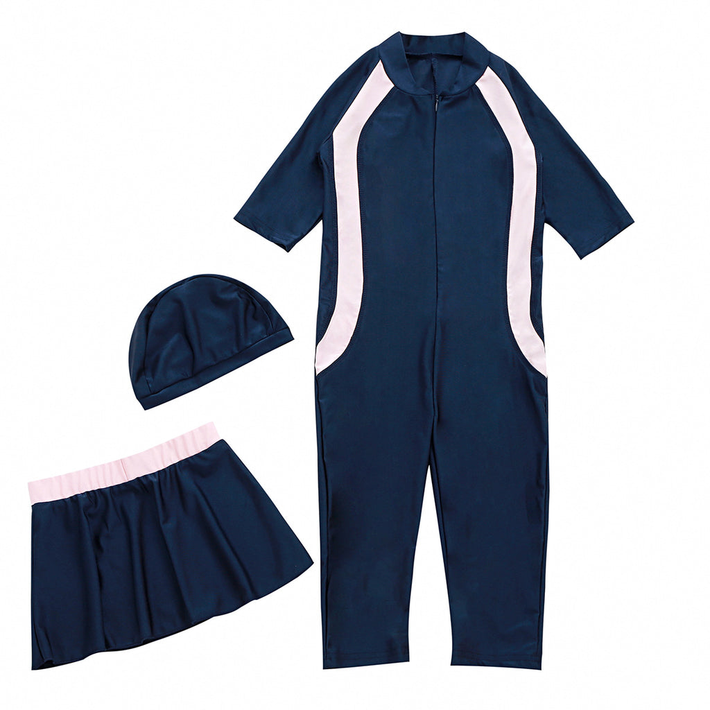 Children's on sale modest swimwear