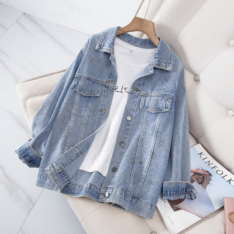 Plus Size Denim Jacket