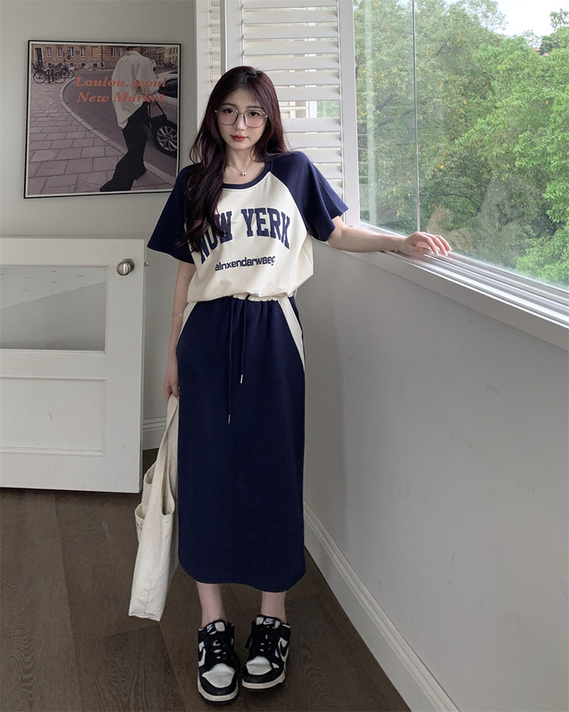 Plus size royal blue midi skirt best sale