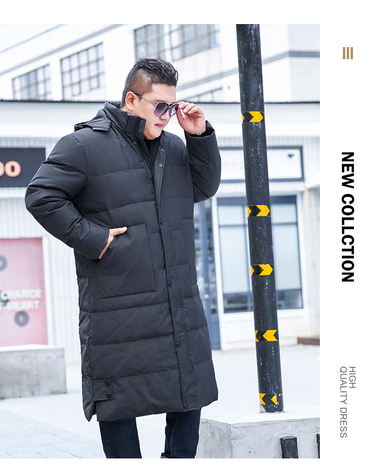 Down deals hooded coat